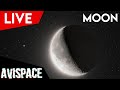 See the Moon through 10 inch telescope live! | Night sky livestream | 10.03.2022