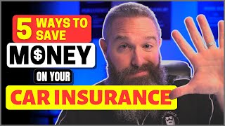 How To Save Money On Car Insurance | 5 Tips
