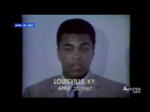 Muhammad Ali Refuses Army Induction 1967 ABC NEWS