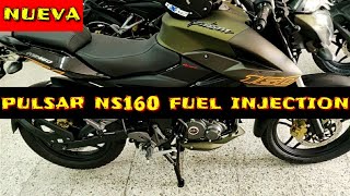 NUEVA BAJAJ PULSAR NS160 FI MODELO 2021¿ ABS?