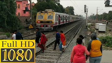 Nonstop 3 EMU Galloping Local of Sealdah Division | Shantipur, Krishnanagar City, Ranaghat Galloping
