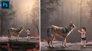 Friendship - Photoshop Photo Manipulation Tutorial