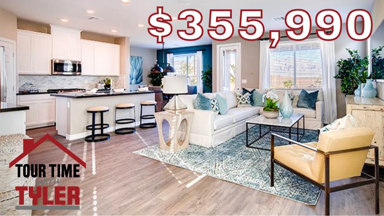 1900 Sq Ft House Lennar Homes Tule Springs Las Vegas NV YouTube