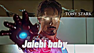 IRON MAN EDIT FT. JALEBI BABY 🔥 | TONY STARK EDIT | ATTITUDE STATUS