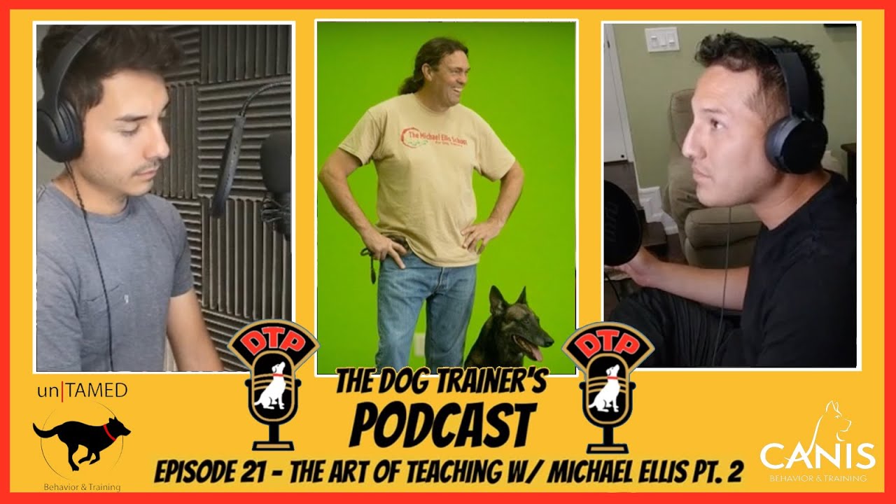 Dog Trainers Podcast Episode 21: The Art of Teaching with Michael Ellis Pt.2 Full Episode
