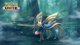 Pokémon Unite - De Legendarische Pokémon Zacian Mengt Zich In De Strijd