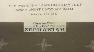 King James Version (KJV) Audio Holy Bible - Old Testament - Zephaniah - Chapter 1 Profile