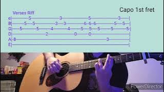 time machine by mj apanay ft. aren park- Acoustic Guitar Tab