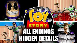 Buzz.EXE Remake Woody - All Endings & Hidden Details (Toy Story Demo Showcase)