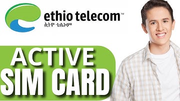 How To Activate Ethio Telecom Sim Card - Best Method (2024)