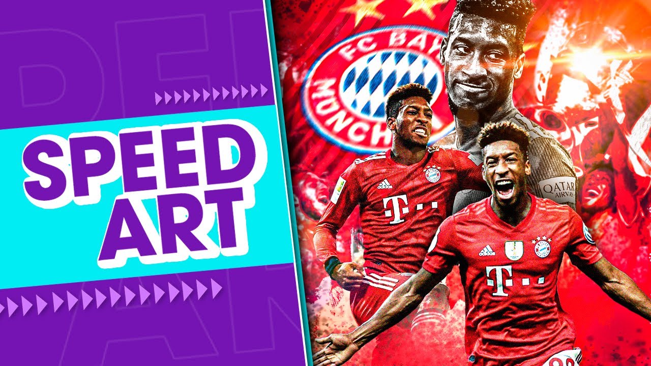 Bayern Munich - Speed Art (Photoshop)