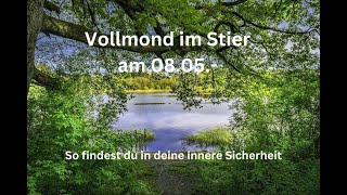 Neumond im Stier am 08.05. - So findest du in deine innere Sicherheit