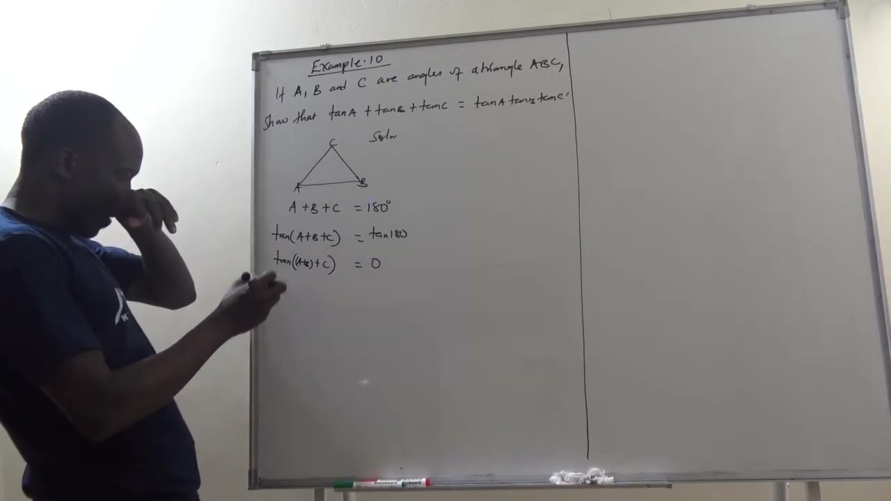 EXAMPLE 10 ON COMPOUND ANGLES