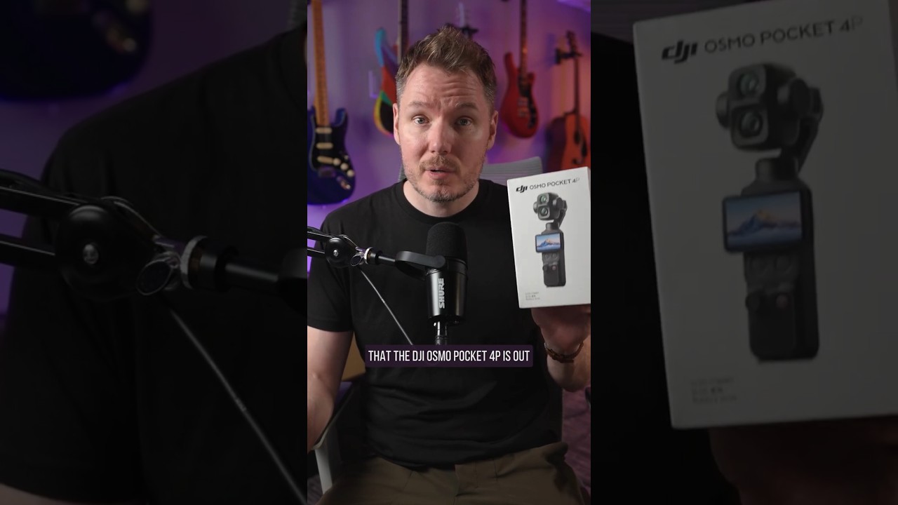 The DJI Osmo Pocket 4P is now available and I've made LUTs for it. geraldundone.com/luts