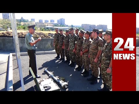 Սահմանին հերթապահող ոստիկանության զորքերի գումարտակը պարապմունք է անցկացրել