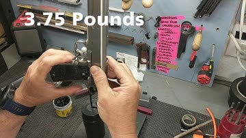 Checking Trigger Weight on 1911