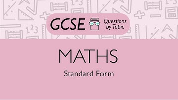 Standard Form (Foundation) - Q1 | Maths GCSE | PMT Education