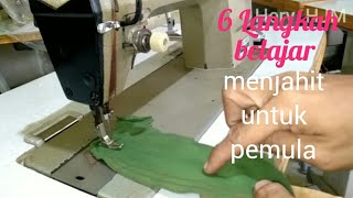 #mesinjahitjuki tips belajar menjahit mesin jahit juki utuk pemula