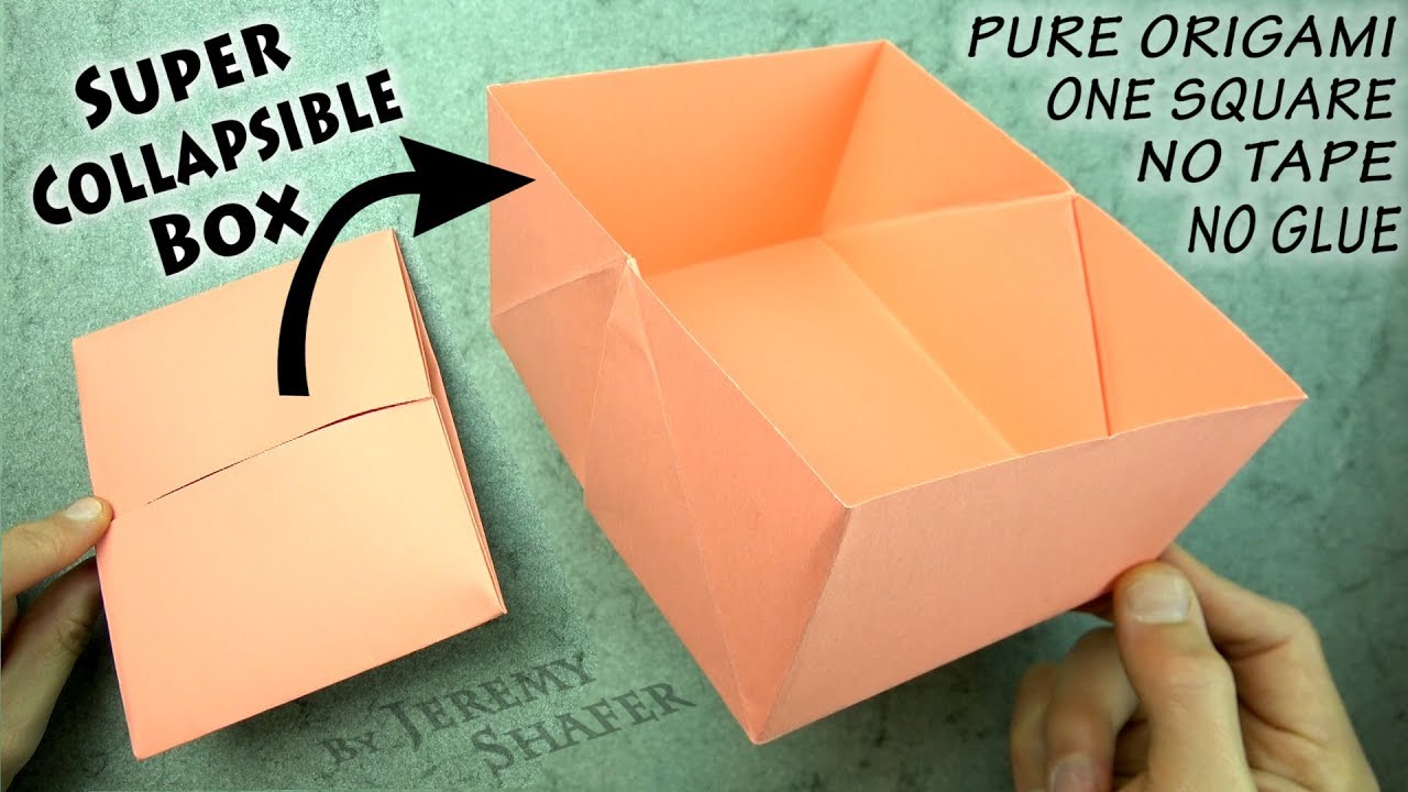 Origami Super Collapsible Box 