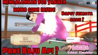 Mengalahkan Bos YAKUZA MOMO GUMI inside ||Sakura School Simulator||