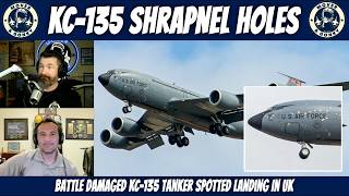 KC-135 Hit! — Tanker Returns Home With Combat Damage