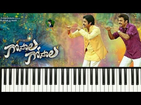 Gopala Gopala || Bhaje Bhaaje Song keyboard || Venkatesh Daggubati, Pawan Kalyan, Shriya Saran