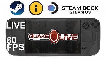 Quake Live on Steam Deck/OS in 800p 60Fps (Live)