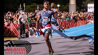 Noah Lyles Wins 150m at adidas Atlanta City Games, Running 3rd Fastest Time in History