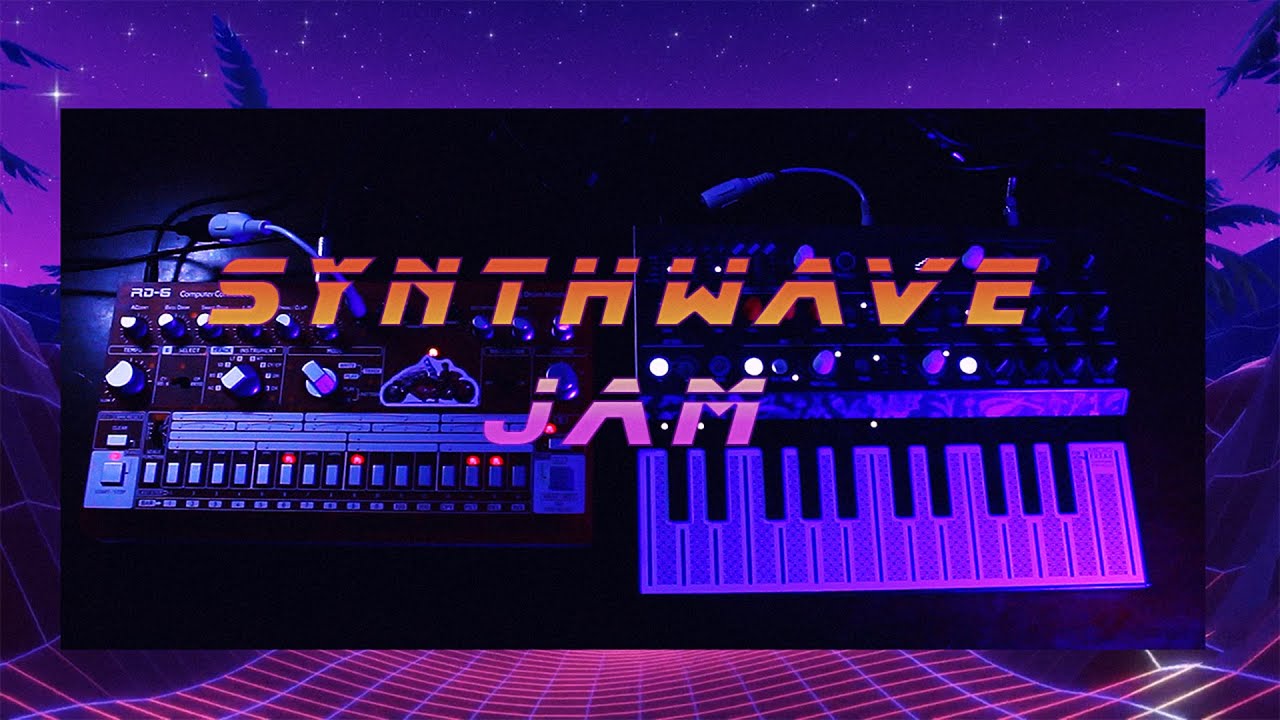 BEHRINGER RD6 + ARTURIA MICROFREAK JAM [CHILLWAVE/SYNTHWAVE]