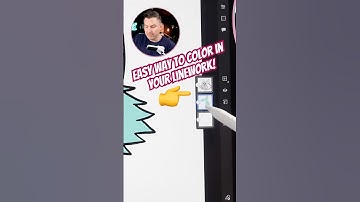 Using Reference Layers to Color Your Artwork in Adobe Fresco #shorts