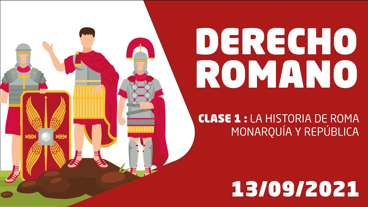 DERECHO ROMANO I, CLASE 1, LA HISTORIA DE ROMA (FUNDACIÓN, MONARQUÍA Y