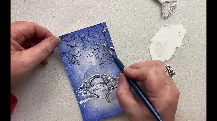 Fairy Bridge in a Snow Blizzard - A Lavinia Stamps...
