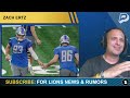 Lions News: Lions Sign DT Ben Stille, Lions URGED To Sign TE Zach Ertz + Jahmyr Gibbs