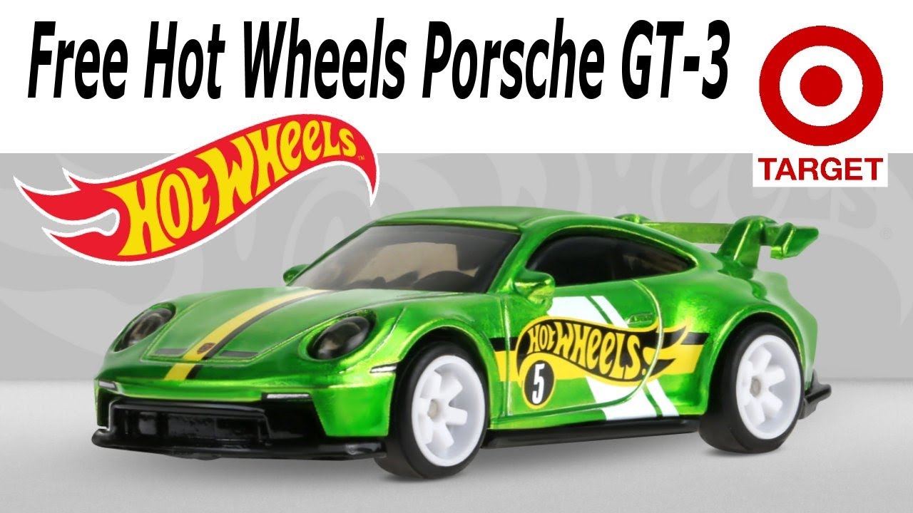 Score the Hot Wheels Porsche GT-3 Mail-In
