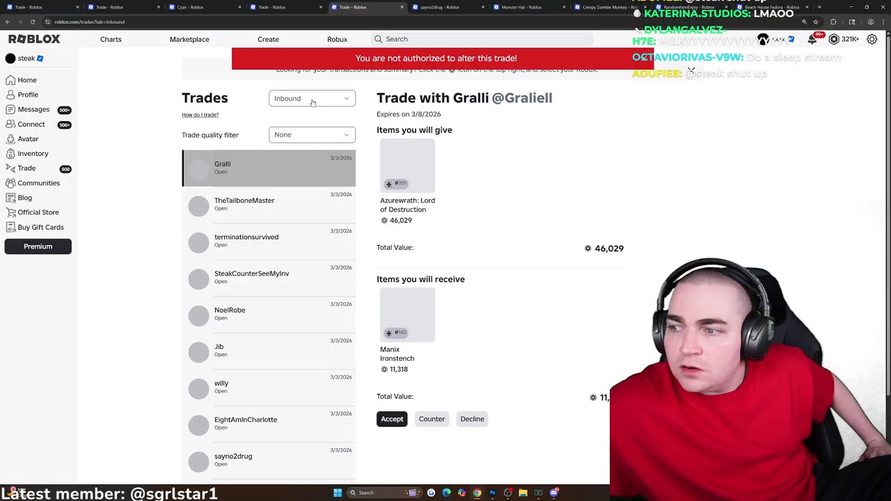 STREAMING WITH MY DAD