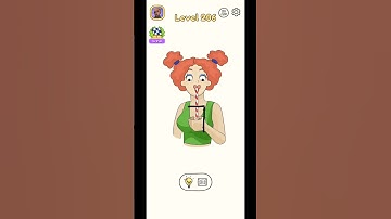 DOP: Draw One Part Level 206 🤯🔥💥🫶 #shorts #youtubeshorts #youtube