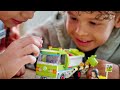 Video: LEGO® 41712 CREATOR Pārstrādes kravas auto