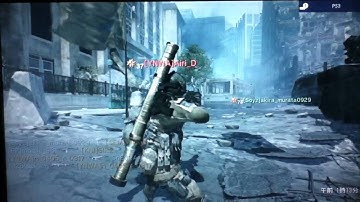 [MW3]奇跡的投げナイフキル！part7