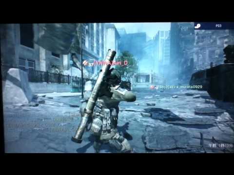 [MW3]奇跡的投げナイフキル！part7