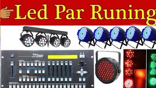 pilot 2000 Led par runing programming Hindi Me पार लाइट रनिंग कैसे करते है