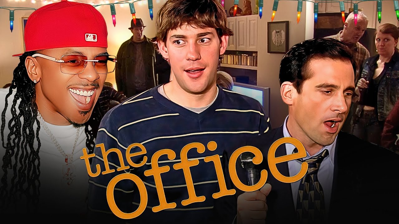 Watching * The Office * singing along!!