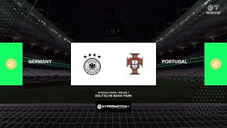 GERMANY vs PORTUGAL | NATIONS LEAGUE semi-final | FC 25 | ps5 | gameplay