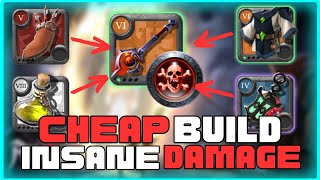 💀How To Play CHEAP CURSE Build Only DAMAGE +10M PROFIT💰| Commentary Albion Online Cursed Staff PvP
