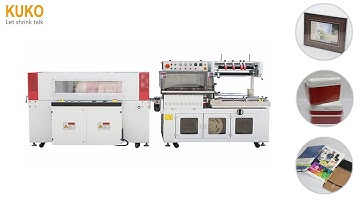 fully-auto L bar sealer and shrink tunnel for tea boxes