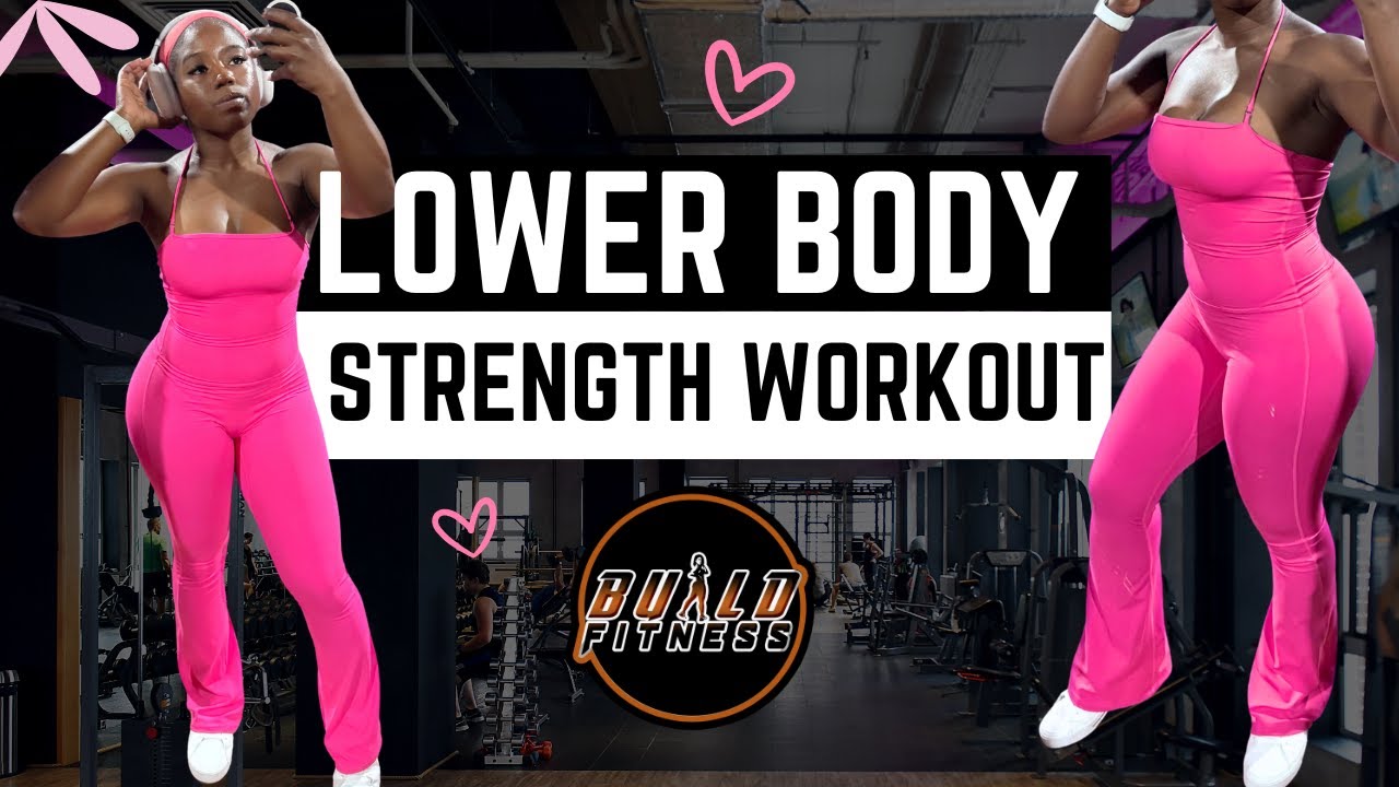 Lower Body Strength Workout Under 30 Minutes | Glutes, Hamstrings ...