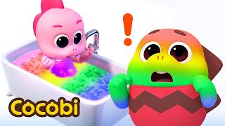 Busa Mandi Berwarna Mengubah Warnaku!🌈 Belajar Warna   Lebih Banyak Video Seru Untuk Anak-Anak | ...