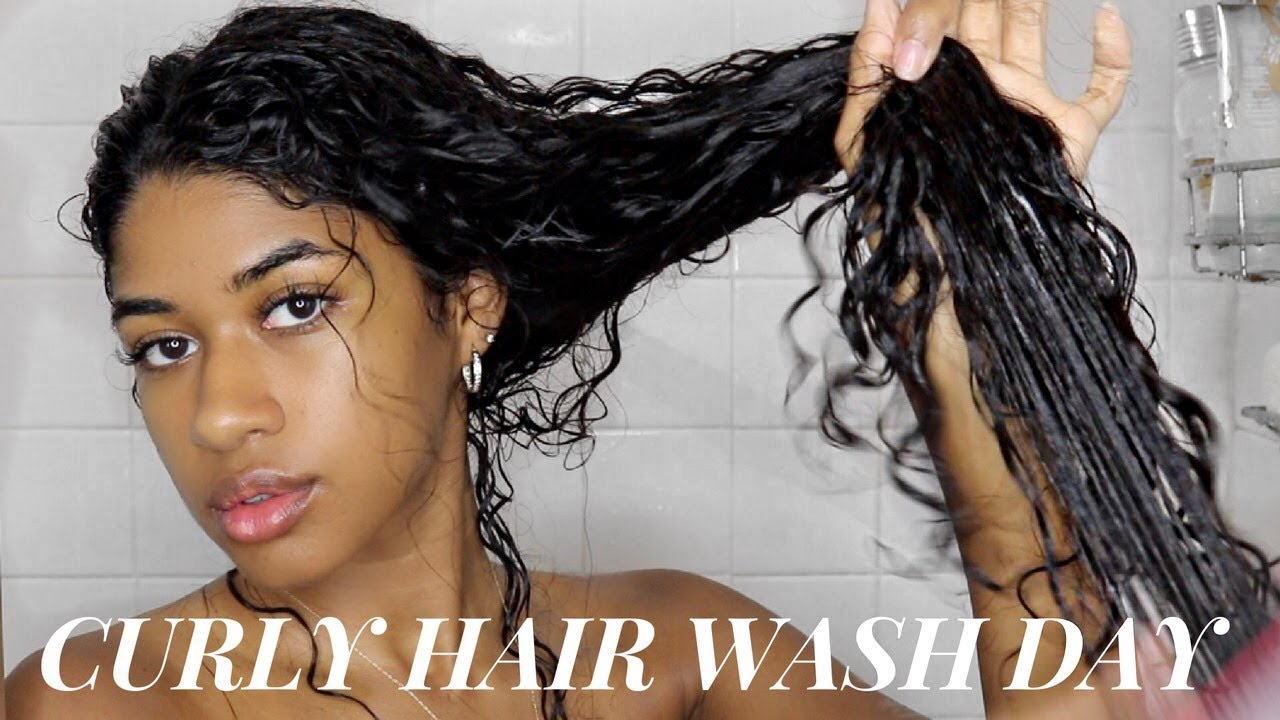 Curly Hair Wash Day Steps Curly Hair Wash Day Steps