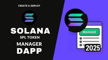 Create & Deploy Solana SPL Token Manager DApp | Solana Developer Project 2025 (Beginner to Advanced)