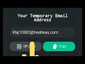 How to create Temporary email account | Easy Trick⚡#shorts #youtubeshorts #technology