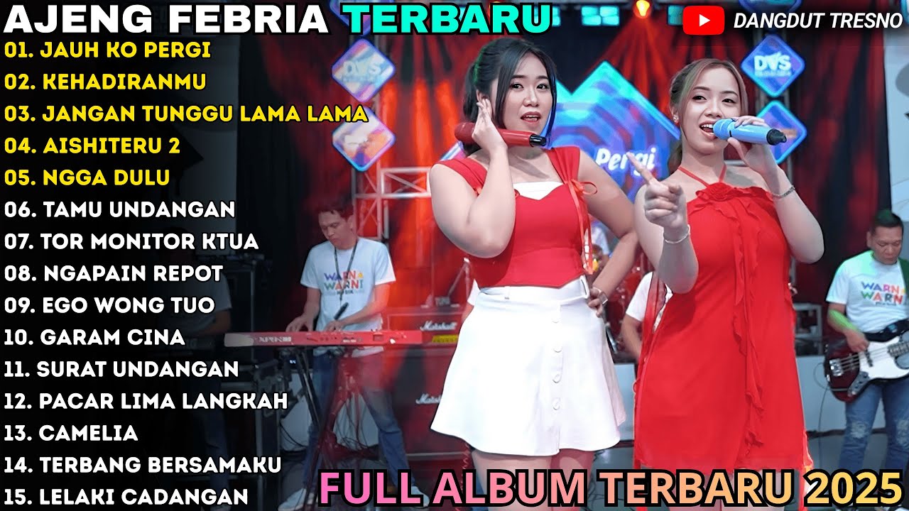 JAUH KO PERGI - KEHADIRANMU - NGGA DULU - AJENG FEBRIA TERBARU - WARNA WARNI MUSIC FULL ALBUM 2025